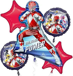 Balloon Bouquet Power Rangers Unleash the Power