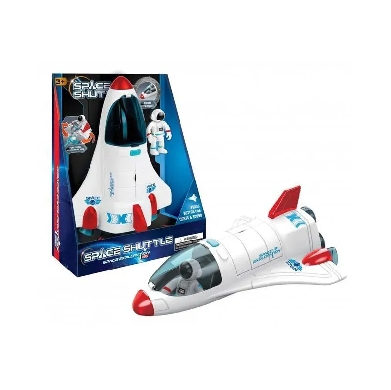 10" Light & Sound Space Shuttle