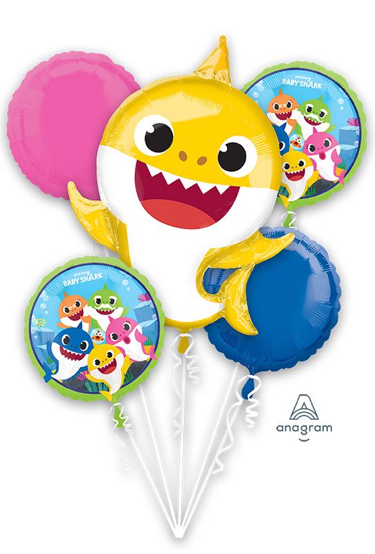 Balloon Bouquet Baby Shark