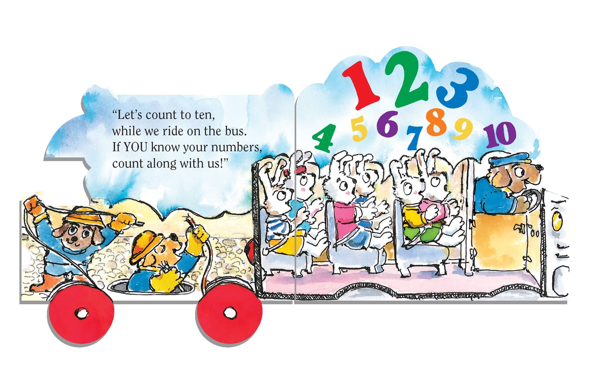 Book - School Bus Mini Board Book