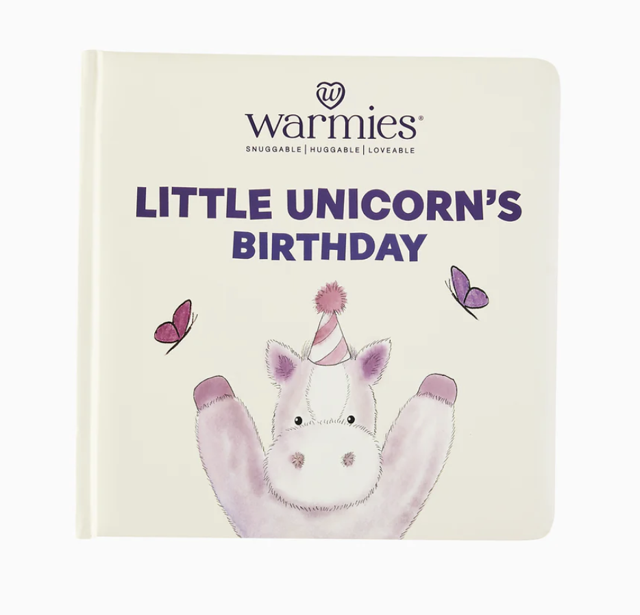 Warmies Little Unicorn's Birthday Book