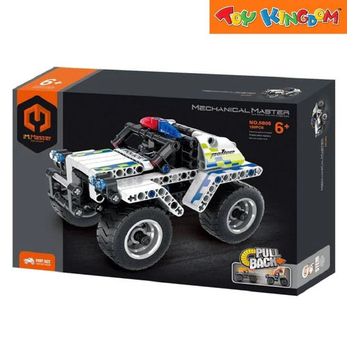 White Monster Pull Back