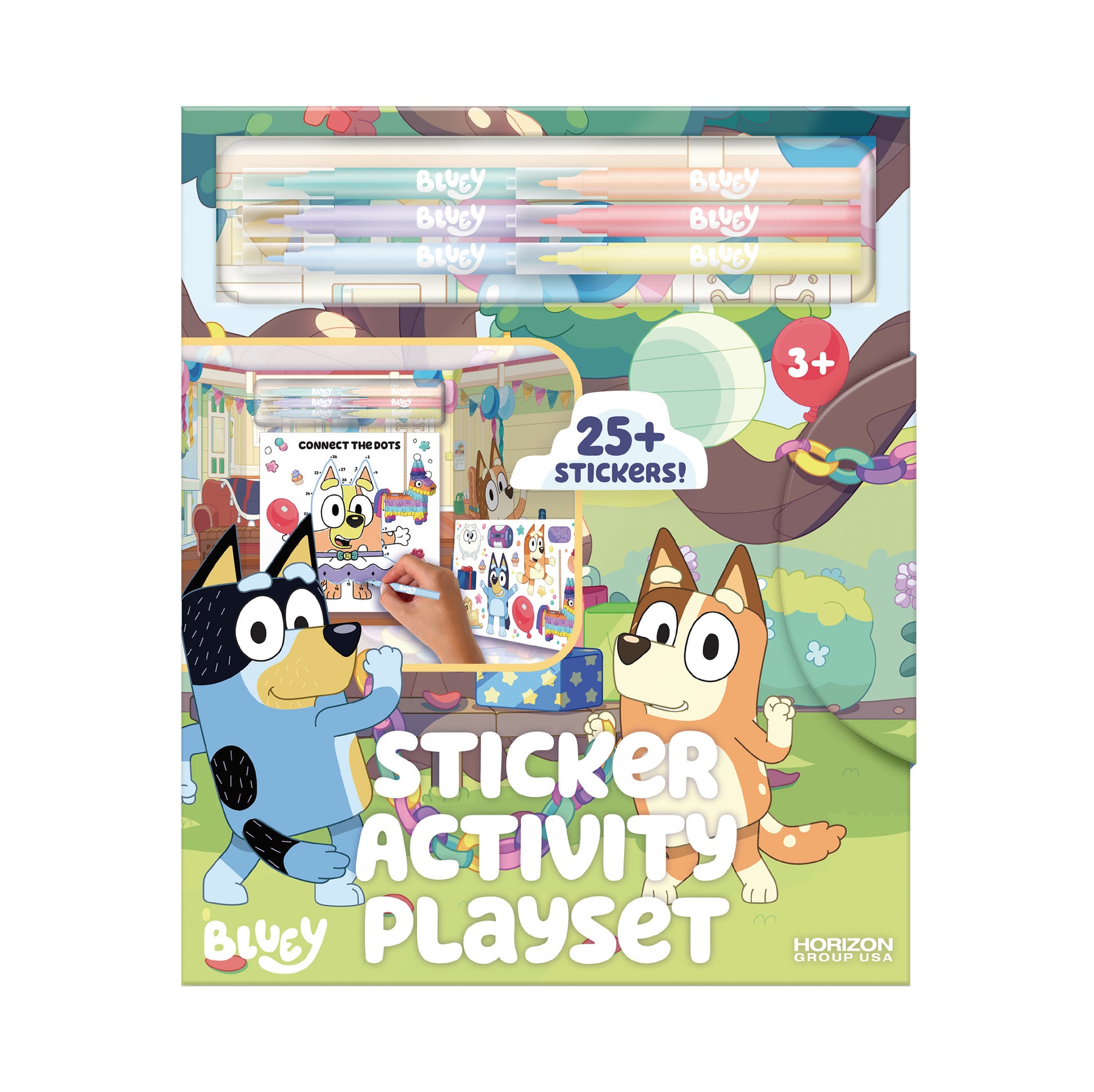 Bluey Sticker & Activity Playset
