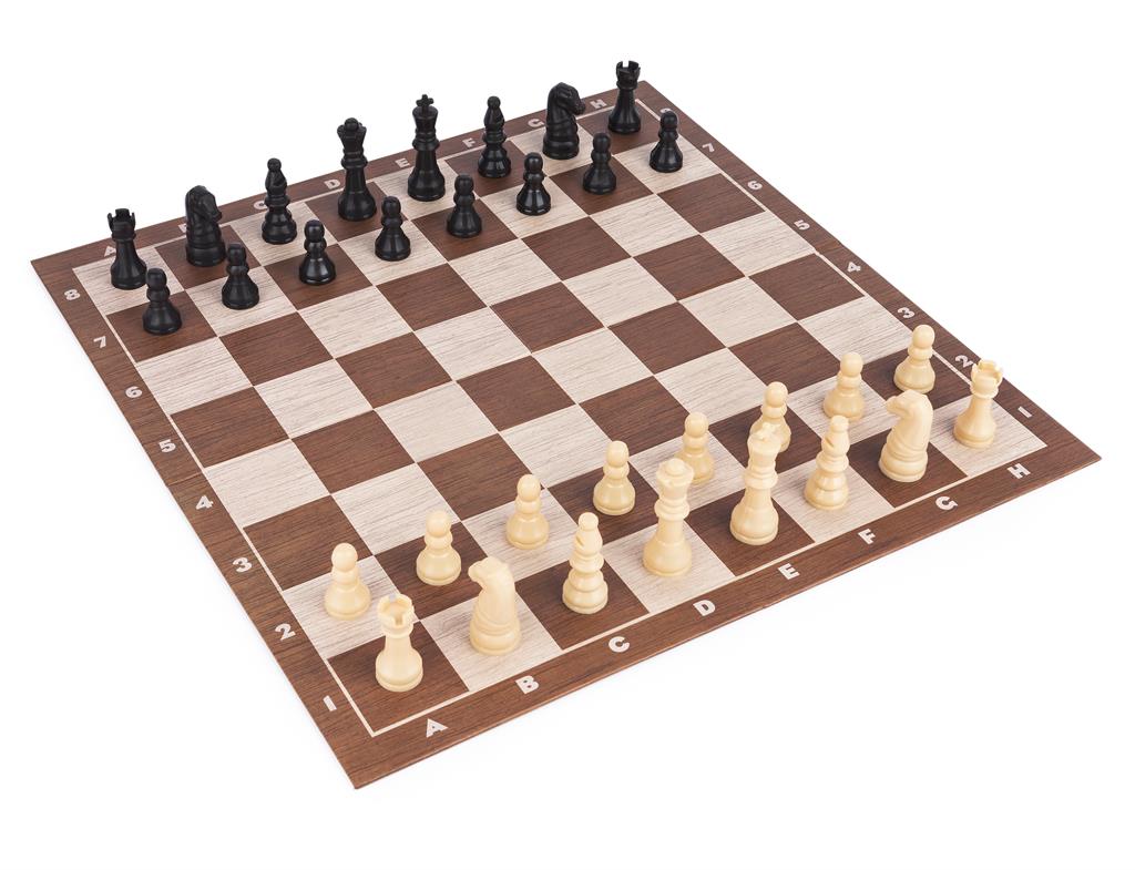 Chess and Checkers in 2pc Rectangular Traditions Box