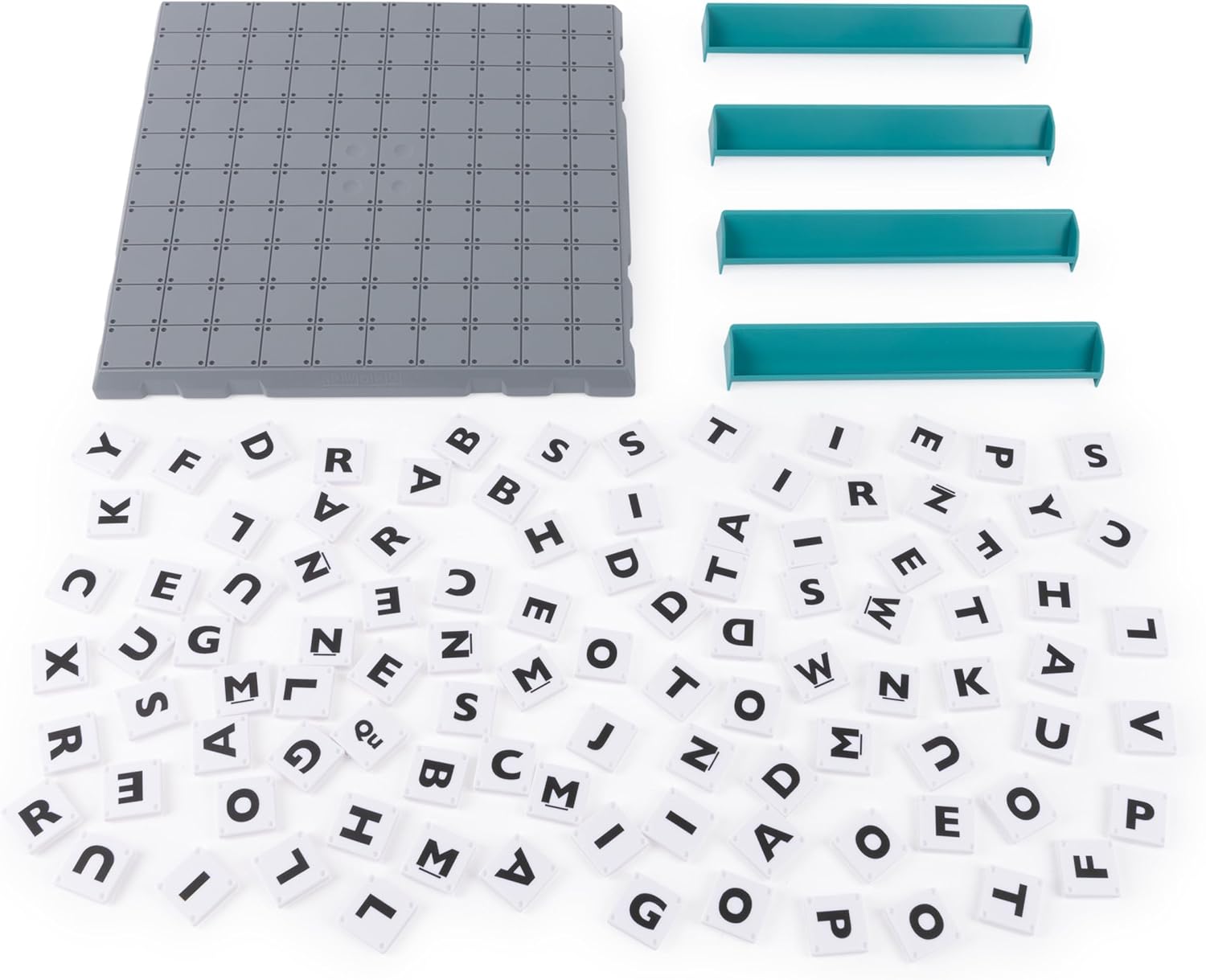 Upwords The Stackable Word Game: Includes Rotating Board & Letter Tiles, Classic Crossword Activity for Kids & Families.