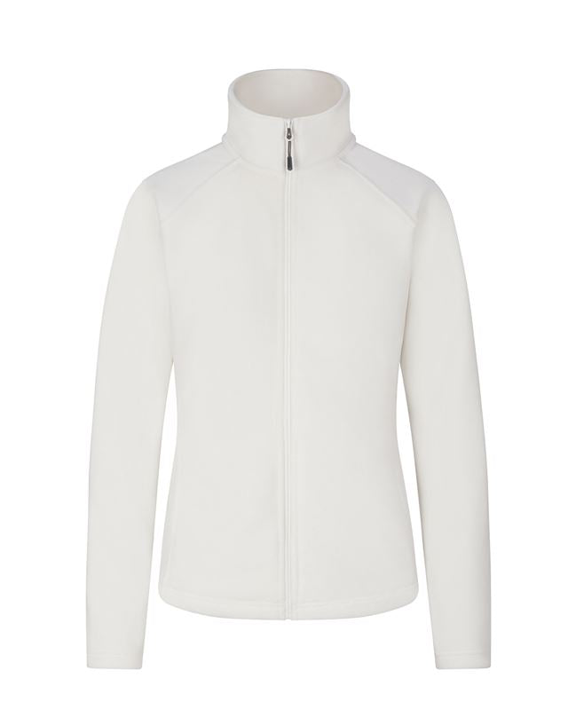 Ladies Sonoma Cream Microfleece Jacket Extra Small