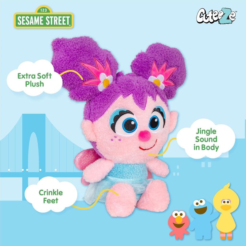 Sesame Street Abby Cadabby Cuteeze Plush