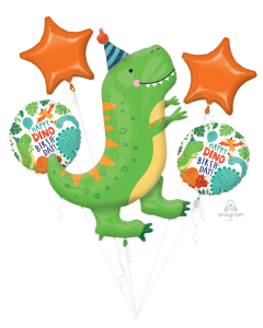 Balloon Bouquet Happy Birthday Dino