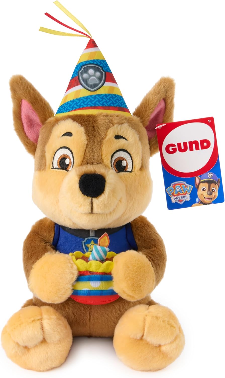 Birthday  Chase Plush 9.5 In
