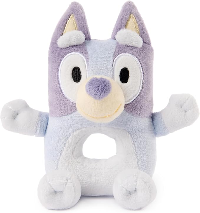 Bluey Ring Rattle 6 In