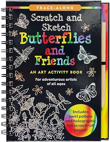 Scratch & Sketch Butterflies & Friends