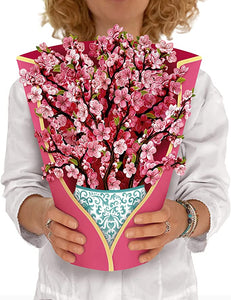 Pop-up flower bouquet - CHERRY BLOSSOM