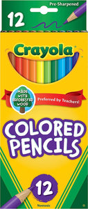 Art - Crayola Color Pencils 12