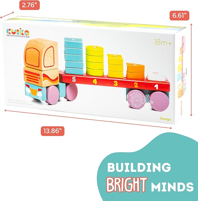 CUBKA GEOMETRIC SHAPES TRUCK