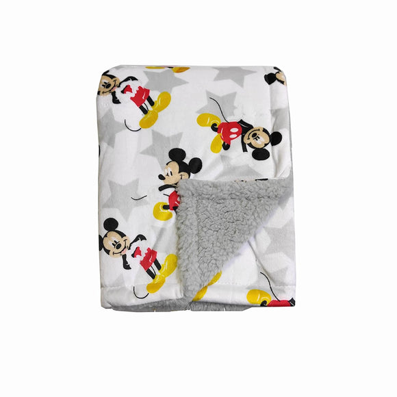 Disney Cudlie Baby Blanket Mickey Mouse
