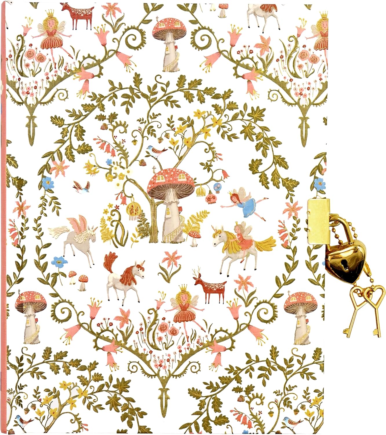 Locking Journal Enchanted Forest