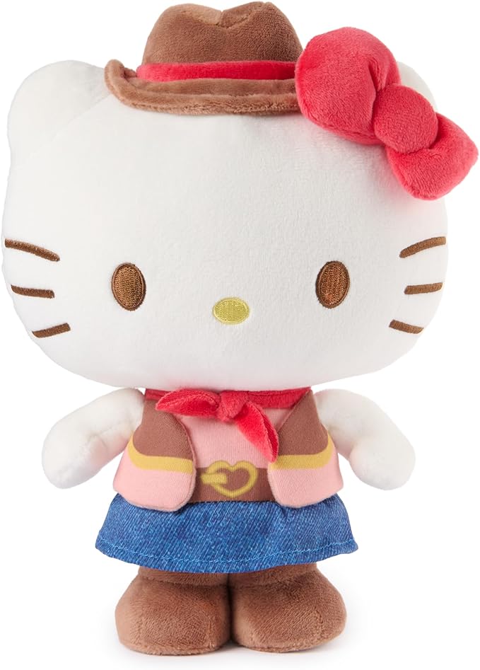 Hello Kitty Cowgirl 9.5 In