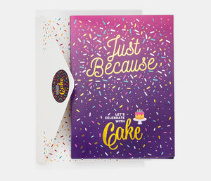CAKE KIT - InstaCake Cards 'Just Because'