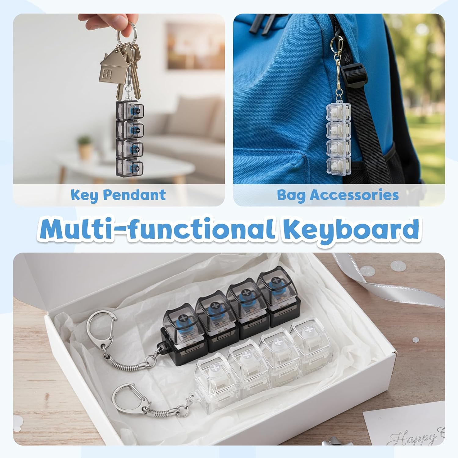 Keyboard Klicker Keychain