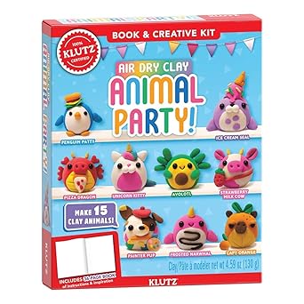 Klutz Air-Dry Clay Animal Party