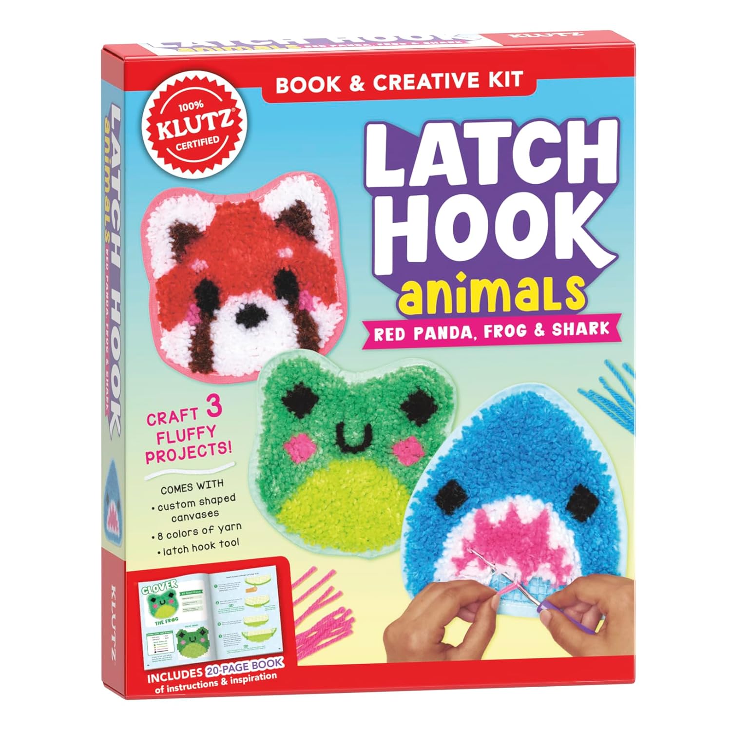 Klutz Latch Hook Animals