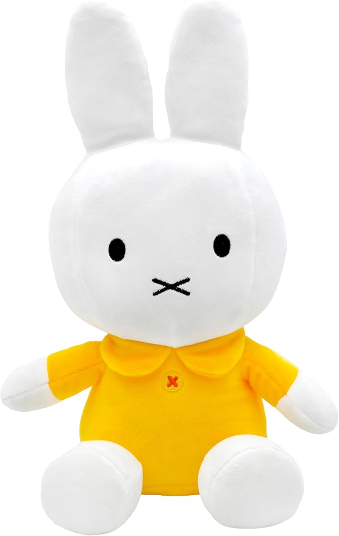 Miffy Beanbag-White w/Yellow Dress