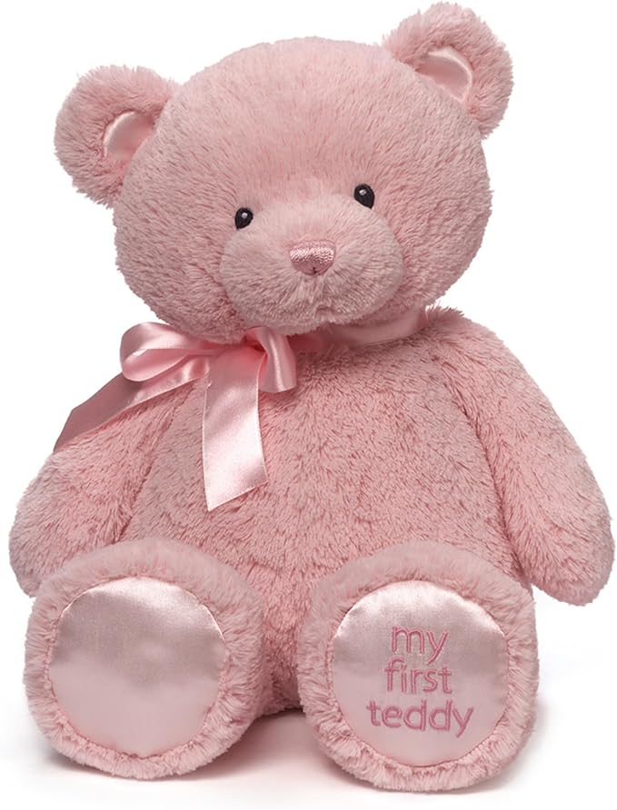 MY FIRST TEDDY PINK 18IN