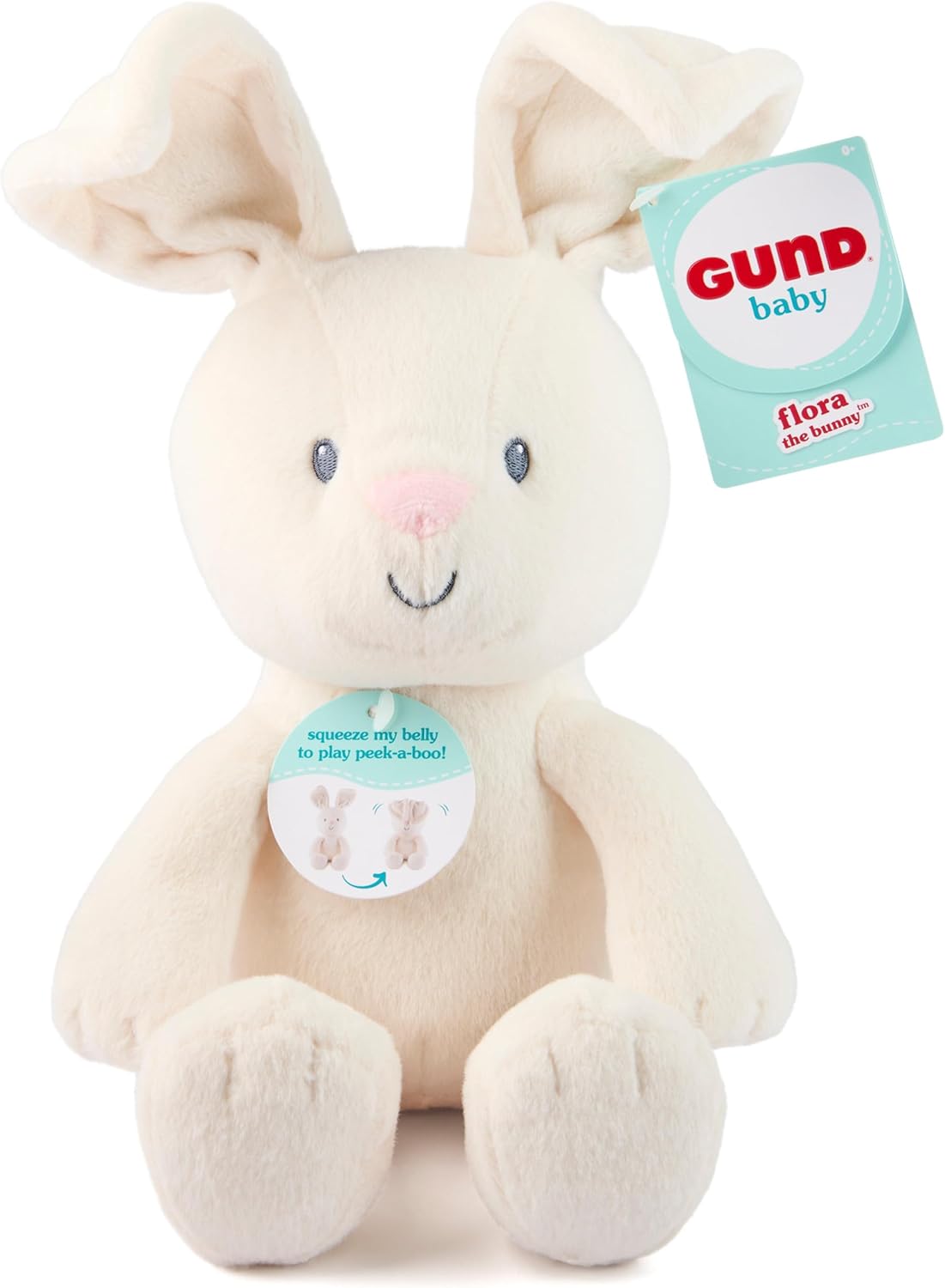 Peek A Boo Flora The Bunny 7"