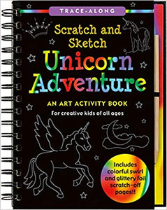 Scratch and Sketch Unicorn Adventure