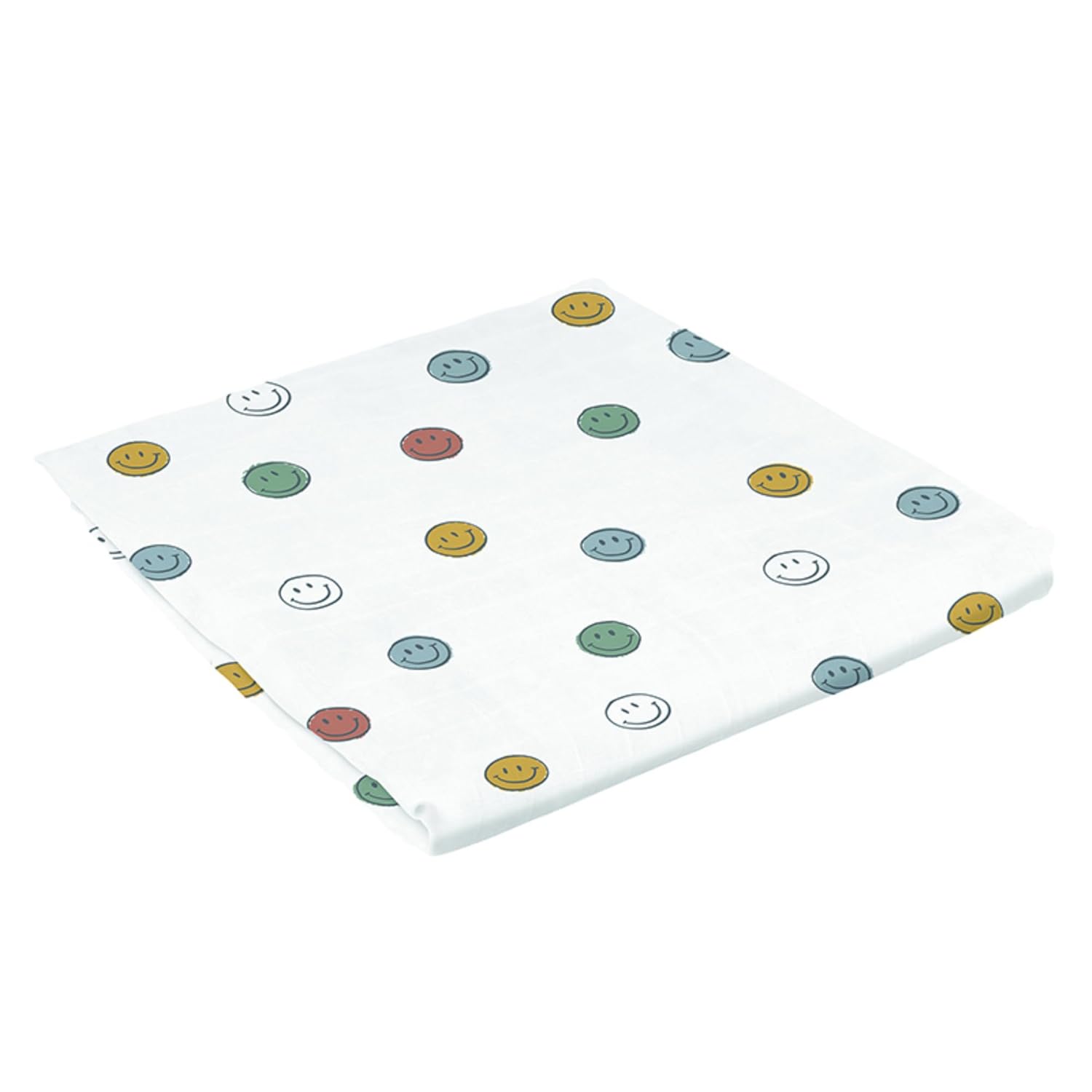 Smiley Faces Swaddle Blanket