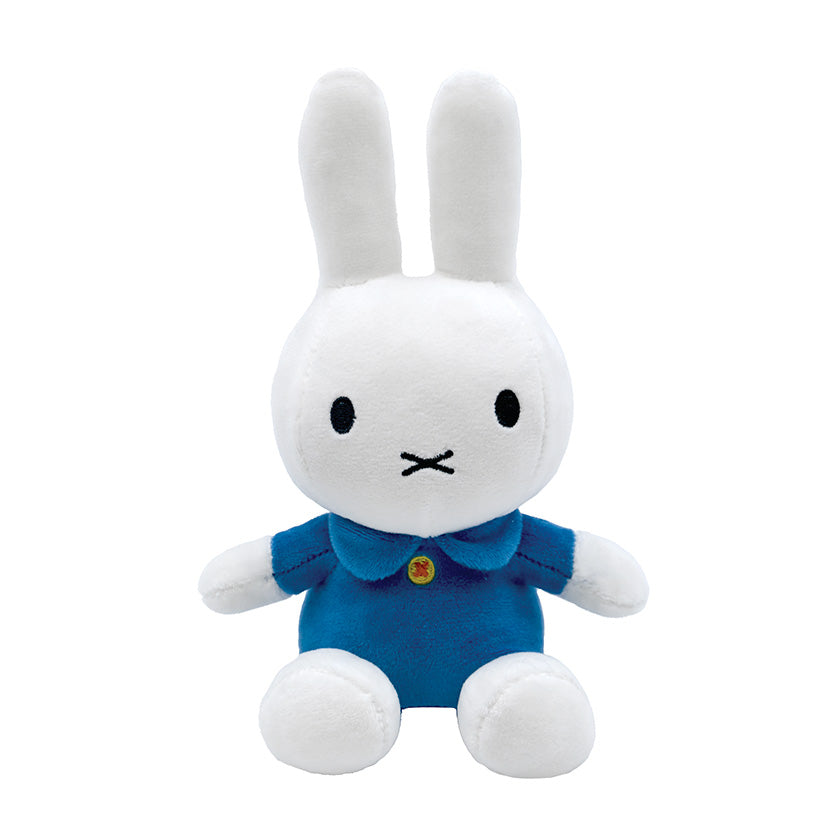 Miffy 8" Beanbag-White w/Blue Dress