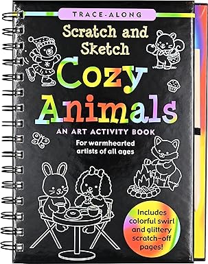 Scratch & Sketch Cozy Animals