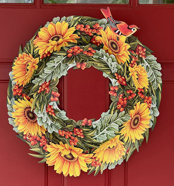 Harvest Paper Pop-up Wreath