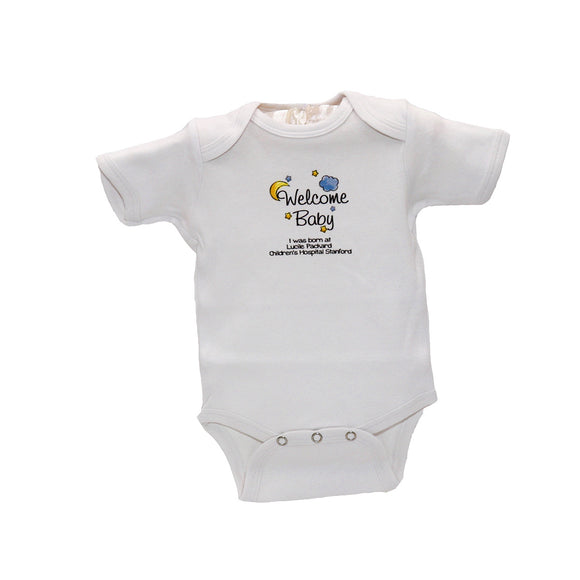 Onesie Welcome Baby LPCH