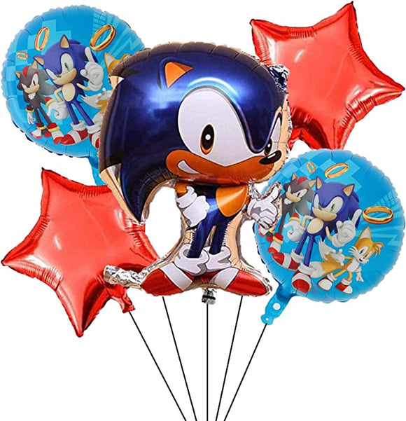 Balloon Bouquet Sonic The Hedgehog